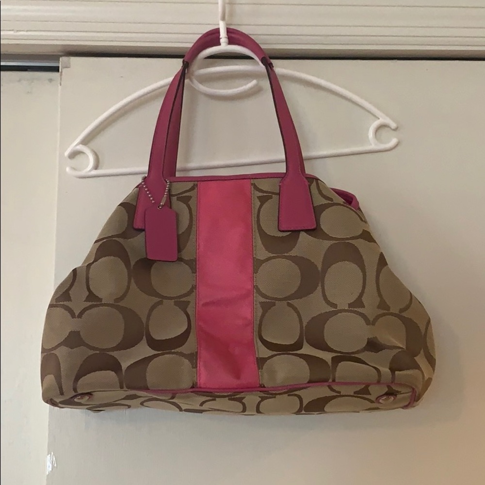 Coach tote purse